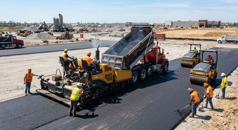 Commercial Paving in Little Rock, AR