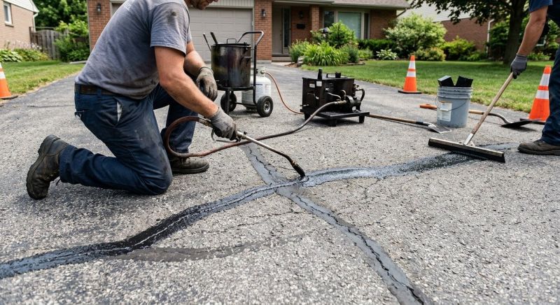 Asphalt Driveway Repair in Los Angeles, CA