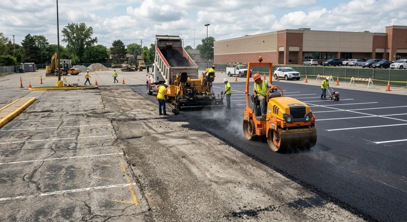 Asphalt Lot Paving in Los Angeles, CA