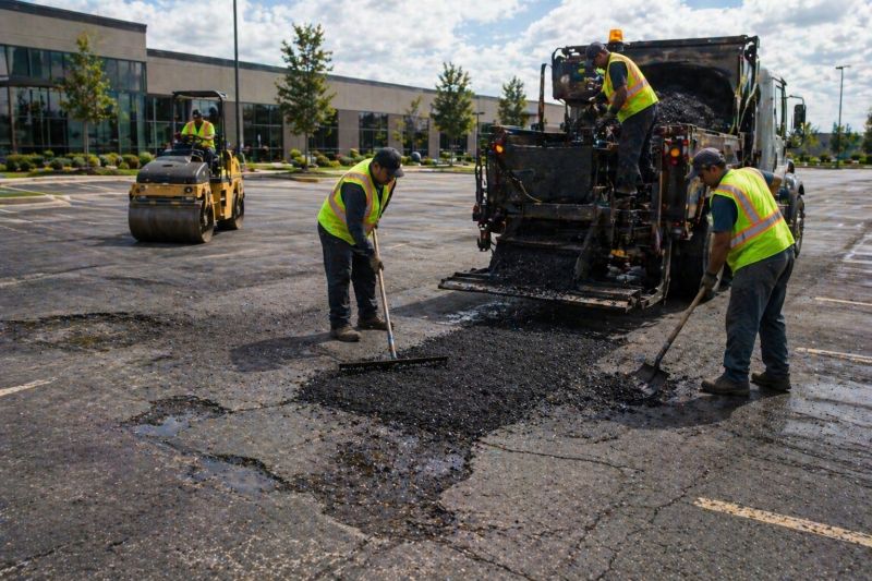 Asphalt Parking Lot Repair in San Diego County, CA