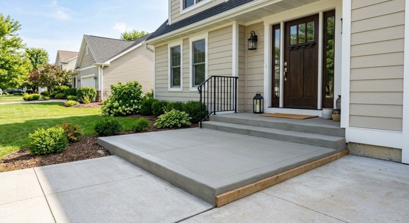 Concrete Porch Construction in Salt Lake City, UT