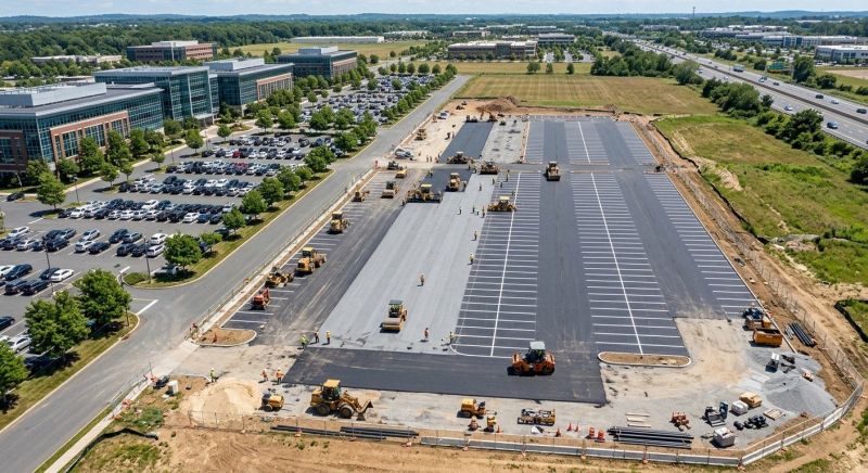 Parking Lot Paving in Orange County, CA