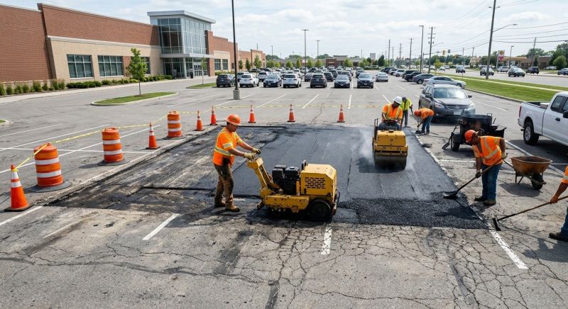 Parking Lot Repair in San Diego County, CA