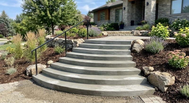 Steps Pouring in Denver, CO